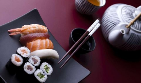 精致的日本美食寿司图片