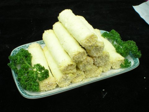 香芋土司卷主食小吃美食素材图片