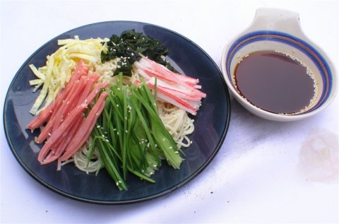 中华冷面日式韩式美食素材图片